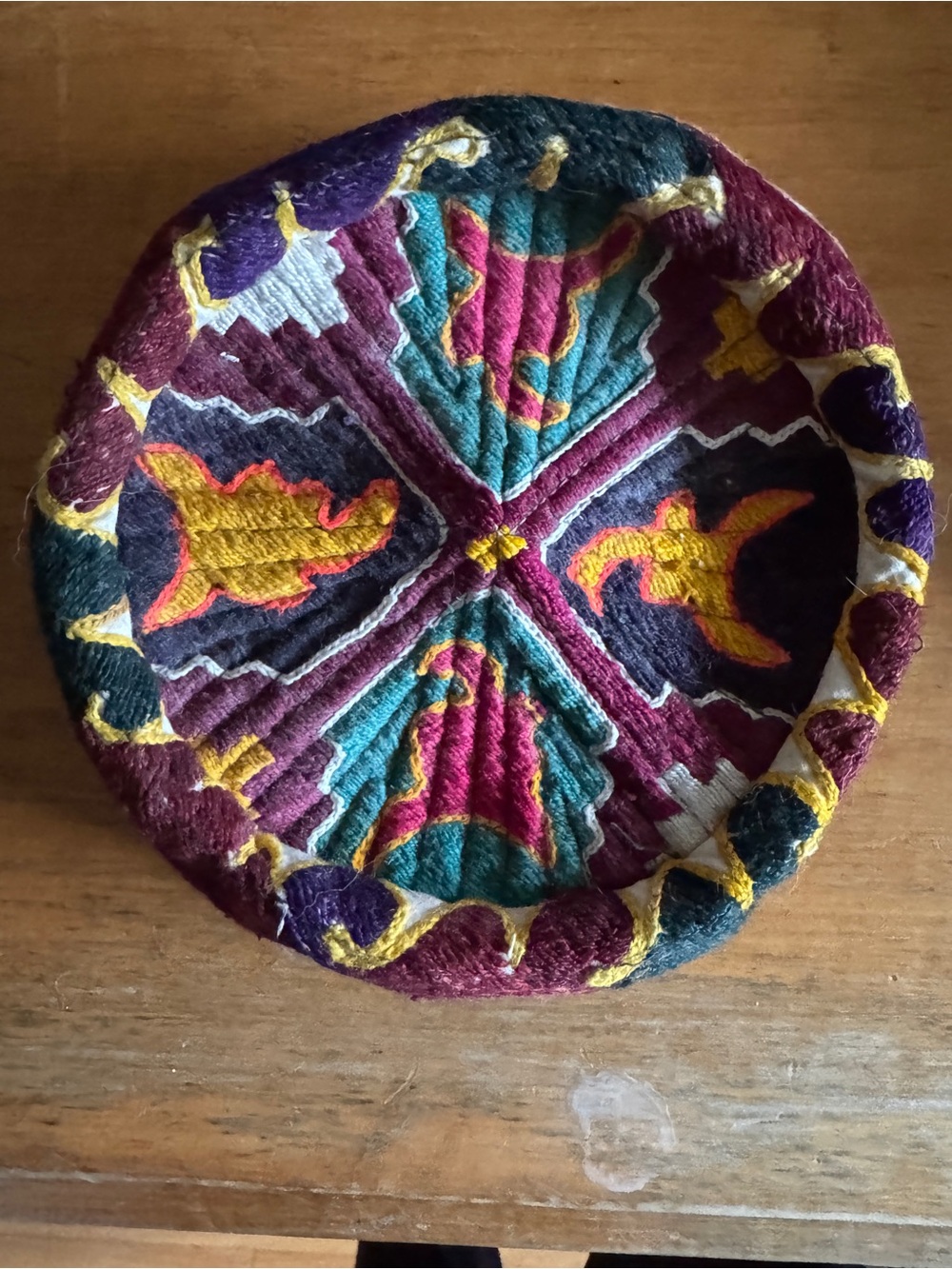 Vintage Embroidered Hat
